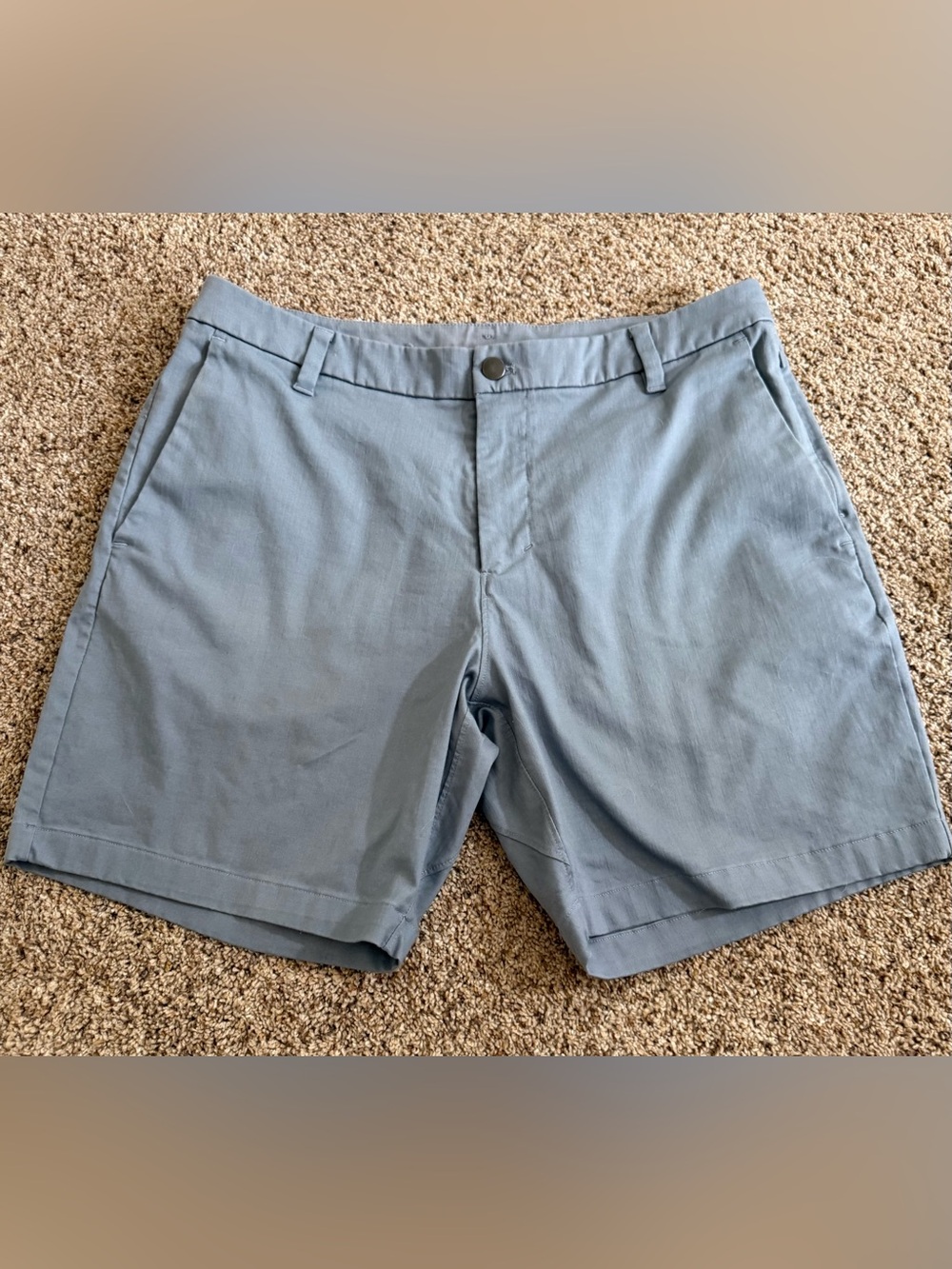 Lululemon Men’s Gray Stretch Golf Chino Shorts Size 34